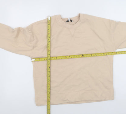 Womens UK Size XS Reiss Beige Pullover Sweatshirt