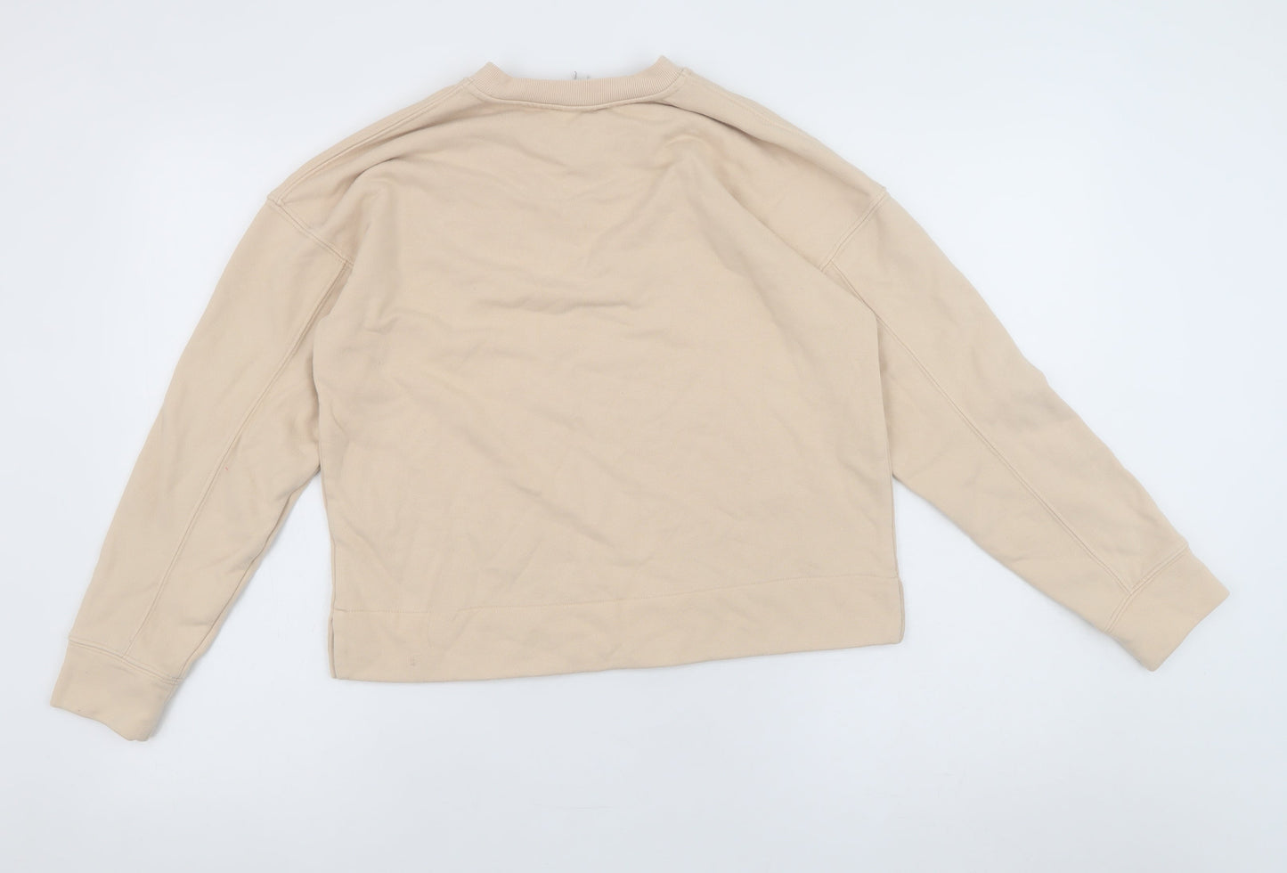 Womens UK Size XS Reiss Beige Pullover Sweatshirt