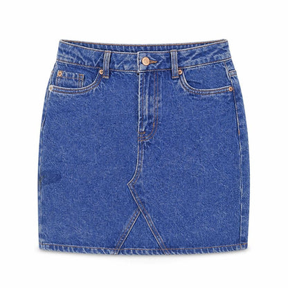 Womens UK Size 8 New Look Straight & Pencil Denim Skirt