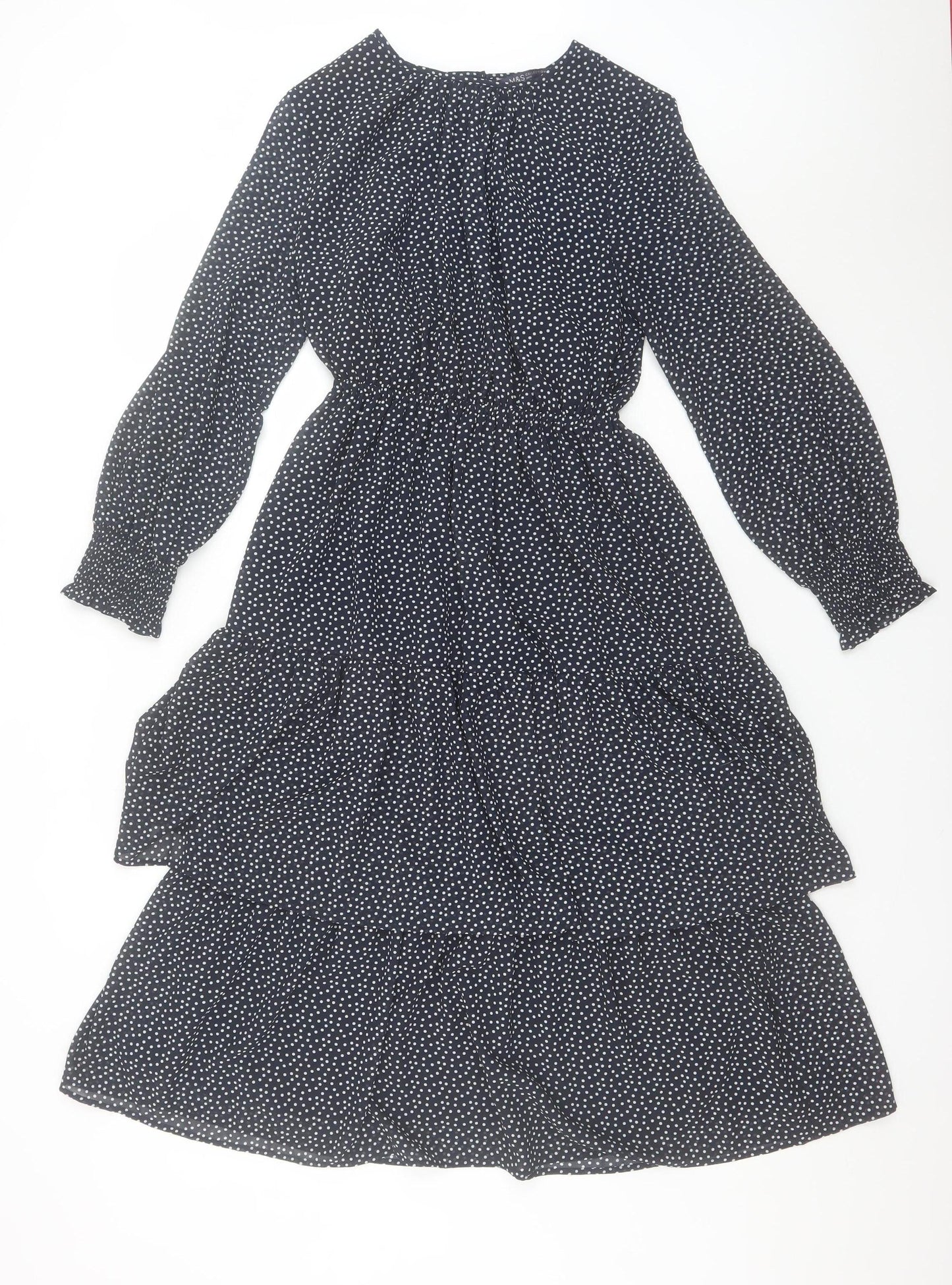 Womens UK Size 8 Marks and Spencer A-Line Dress