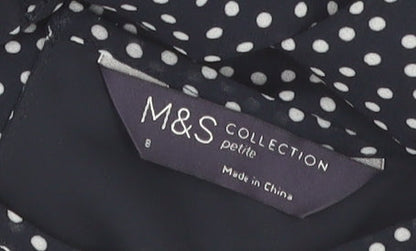 Womens UK Size 8 Marks and Spencer A-Line Dress