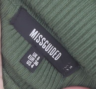Womens UK Size 8 Missguided Bodycon Dress