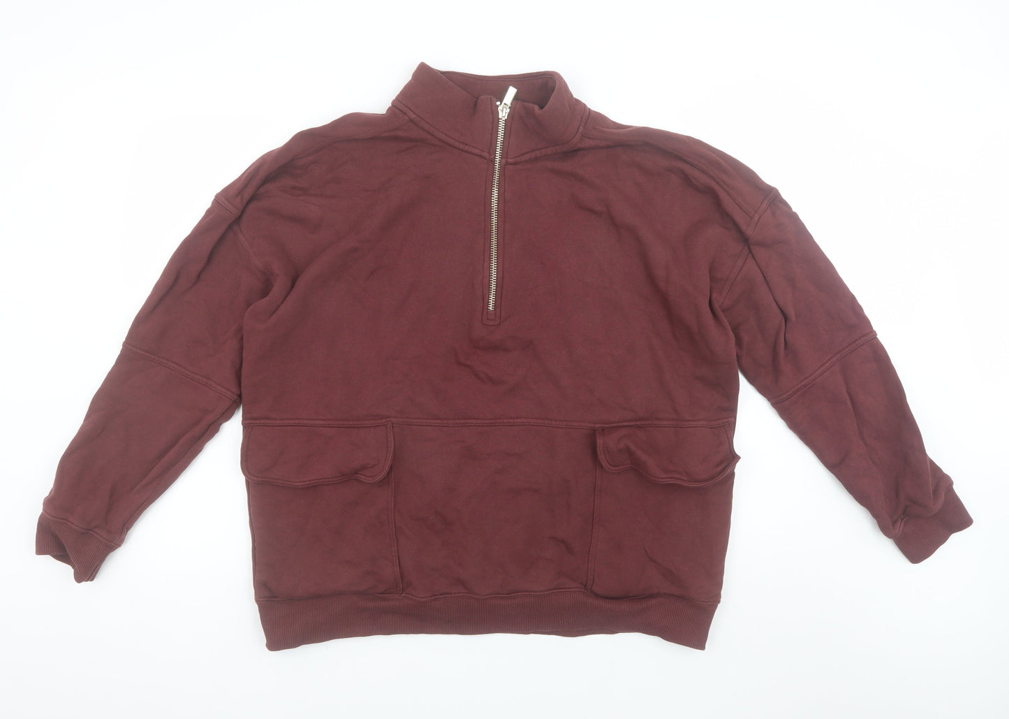 Mens UK Size XL NEXT Brown Pullover Sweatshirt