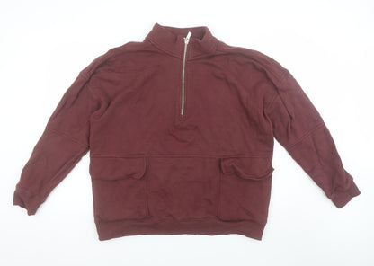 Mens UK Size XL NEXT Brown Pullover Sweatshirt