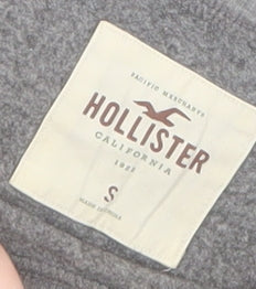 Mens UK Size S Hollister Grey Pullover Sweatshirt