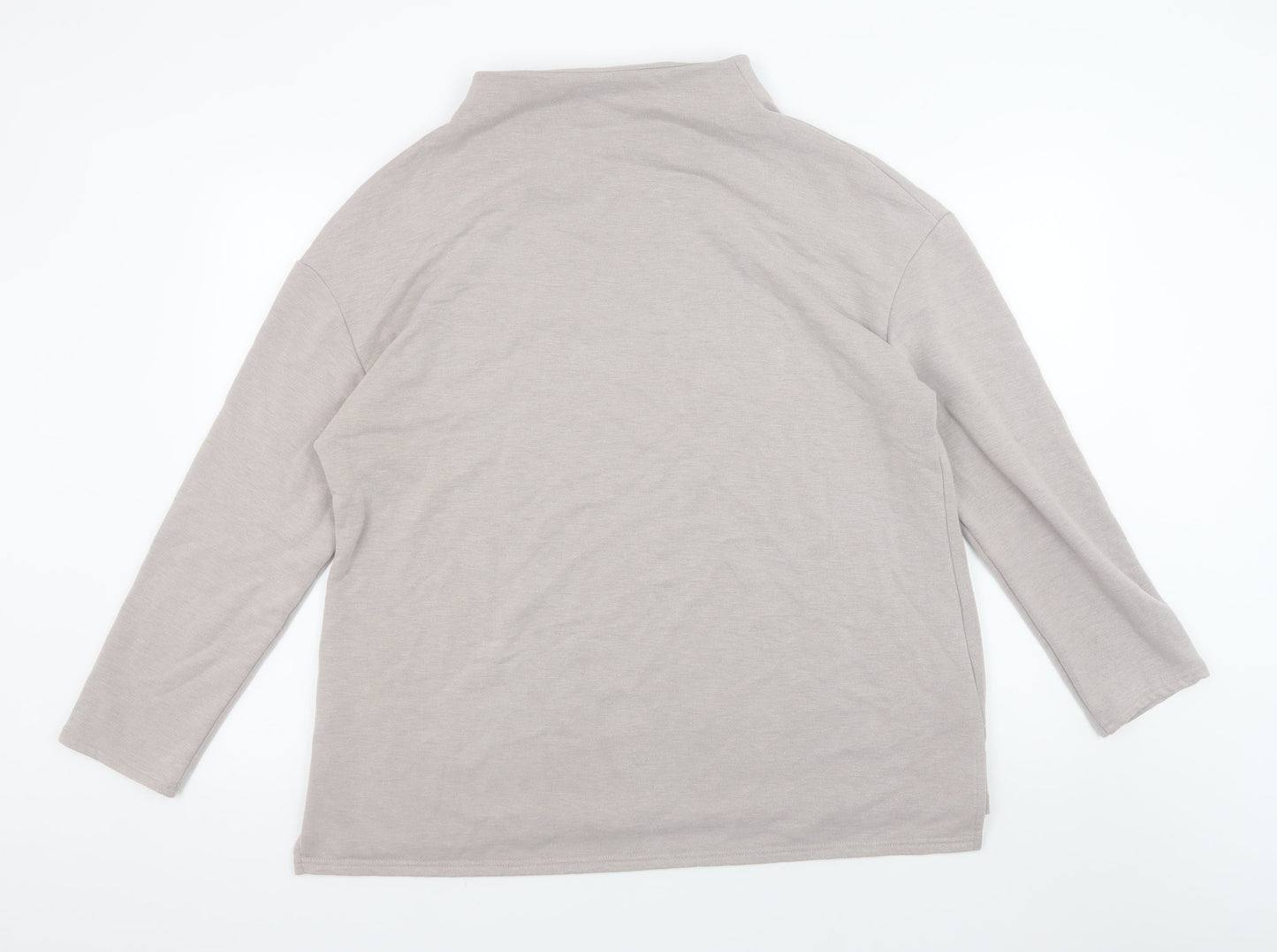 Womens UK Size XL Free Fly Beige Pullover Sweatshirt