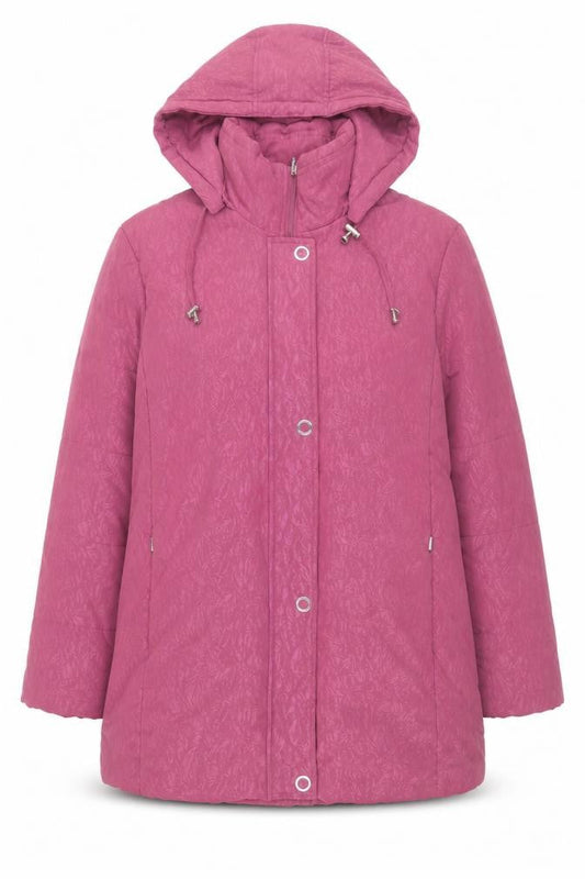 Womens UK Size L Damart Pink Puffer Jacket
