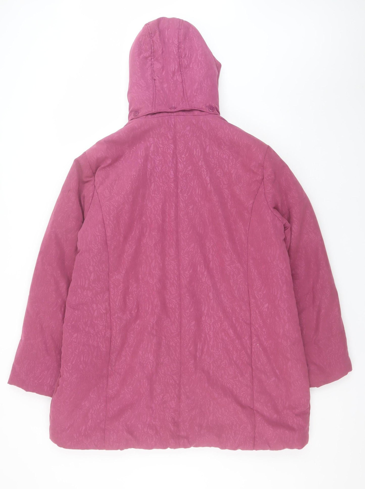 Womens UK Size L Damart Pink Puffer Jacket