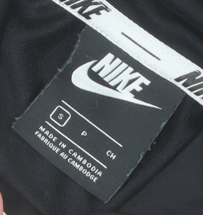 Mens UK Size S Nike Black 1/2 Zip Hoodie