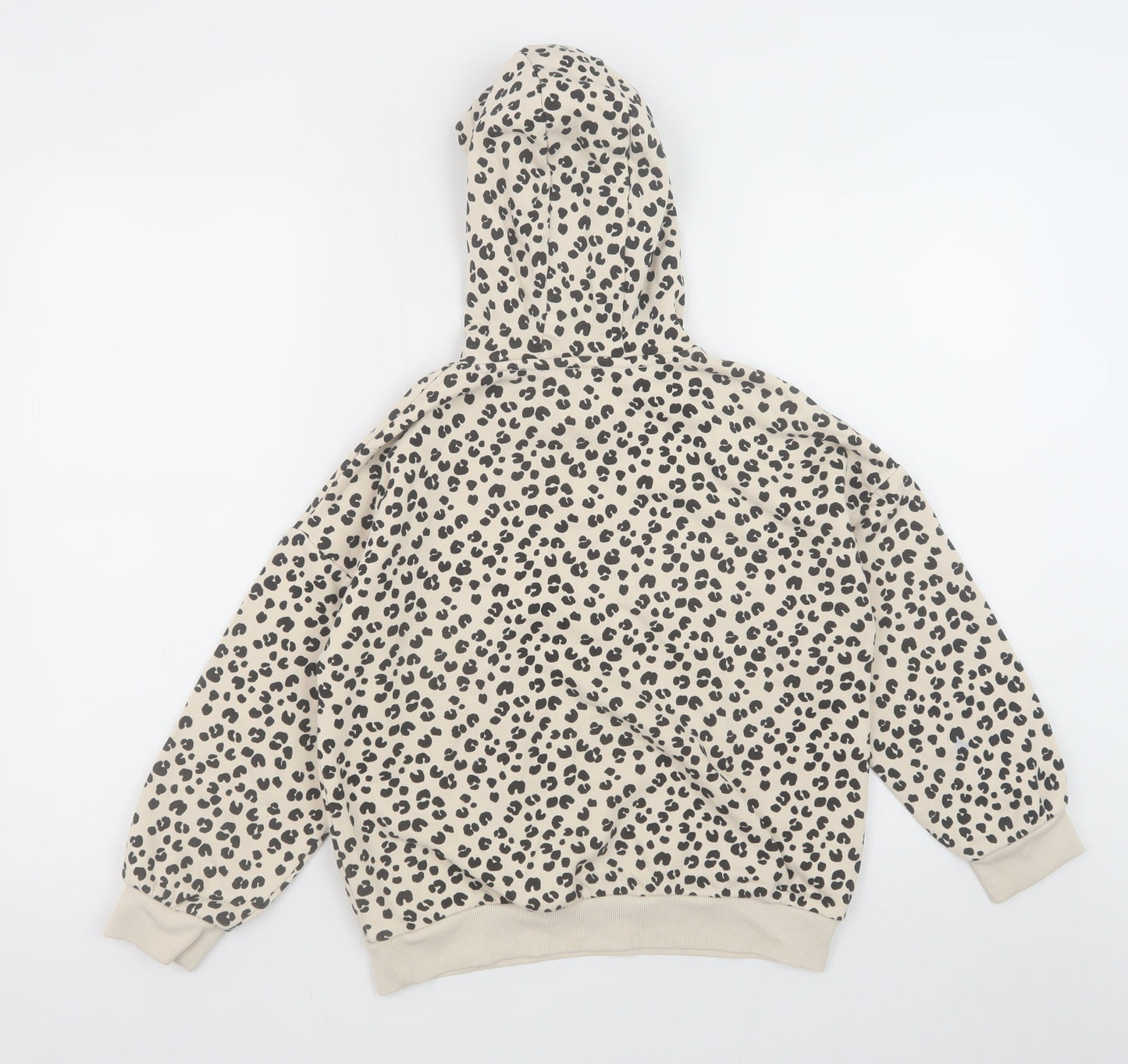 Girls UK Size 9-10 Years Marks and Spencer Beige Pullover Hoodie