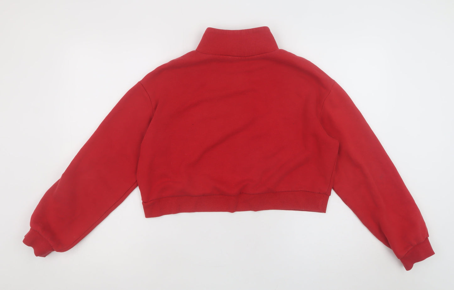 Womens UK Size S H&M Red Pullover Sweatshirt