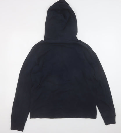 Mens UK Size S Hollister Blue Pullover Hoodie