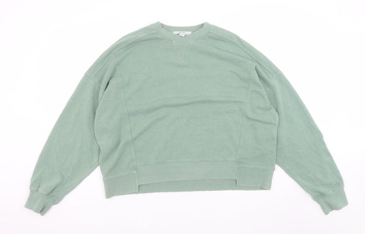 Mens UK Size L NEXT Green Pullover Sweatshirt