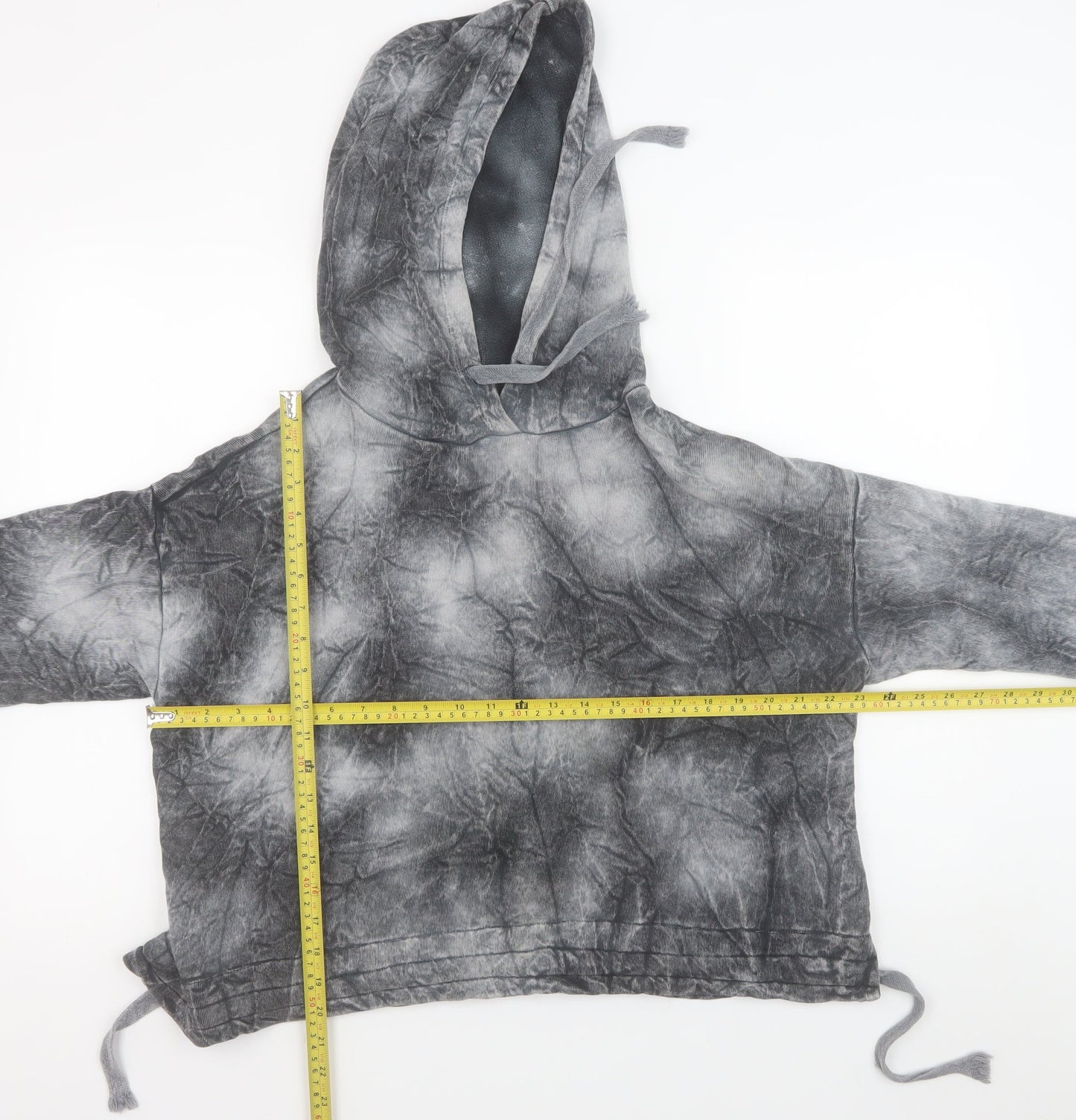 Mens UK Size M Birgi Grey Pullover Hoodie