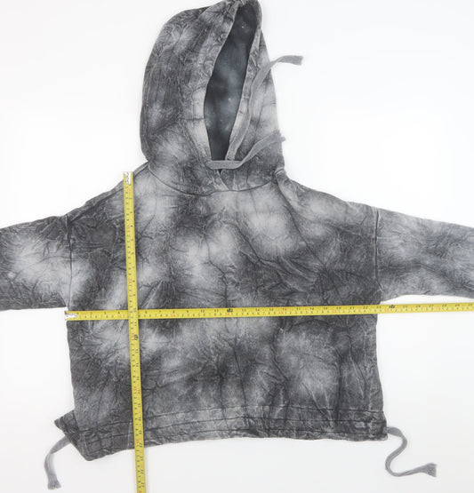 Mens UK Size M Birgi Grey Pullover Hoodie