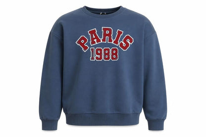 Mens UK Size S River Island Blue Pullover Sweatshirt