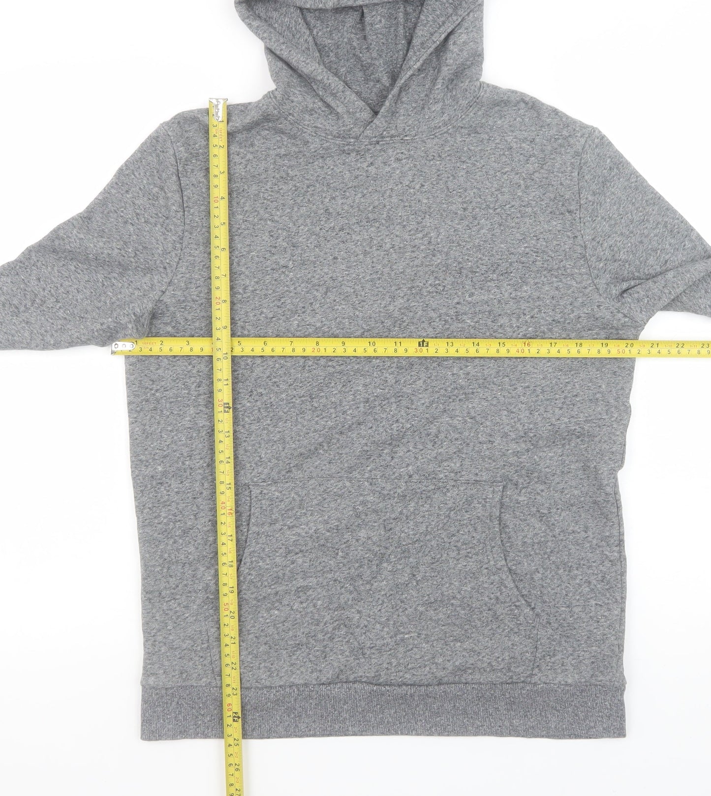 Boys UK Size 15-16 Years Marks and Spencer Grey Pullover Hoodie