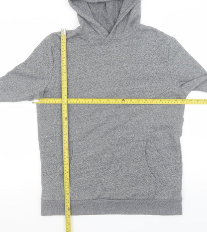 Boys UK Size 15-16 Years Marks and Spencer Grey Pullover Hoodie