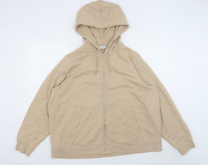 Womens UK Size XL Marks and Spencer Beige Basic Jacket