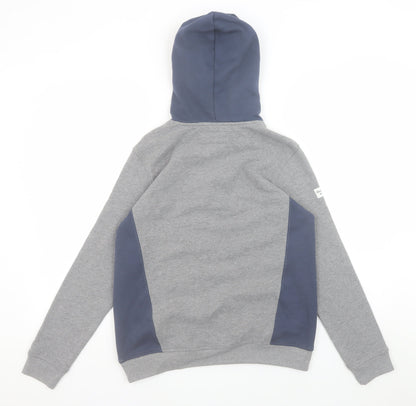 Boys UK Size 13-14 Years abercrombie kids Grey Pullover Hoodie