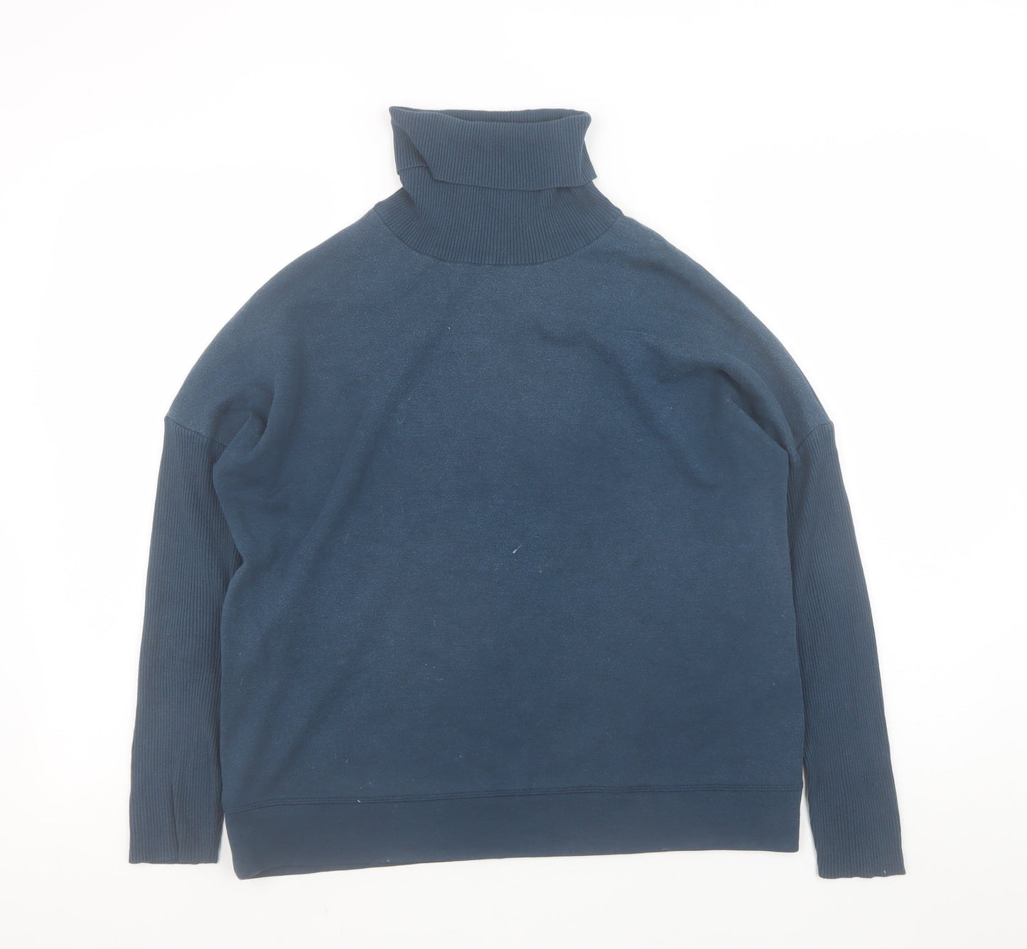 Womens UK Size M Jigsaw Blue Pullover Sweatshirt
