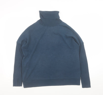 Womens UK Size M Jigsaw Blue Pullover Sweatshirt