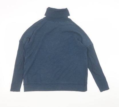 Womens UK Size M Jigsaw Blue Pullover Sweatshirt