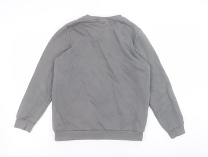 Teens UK Size 11-12Y Marvel Grey Pullover Sweatshirt