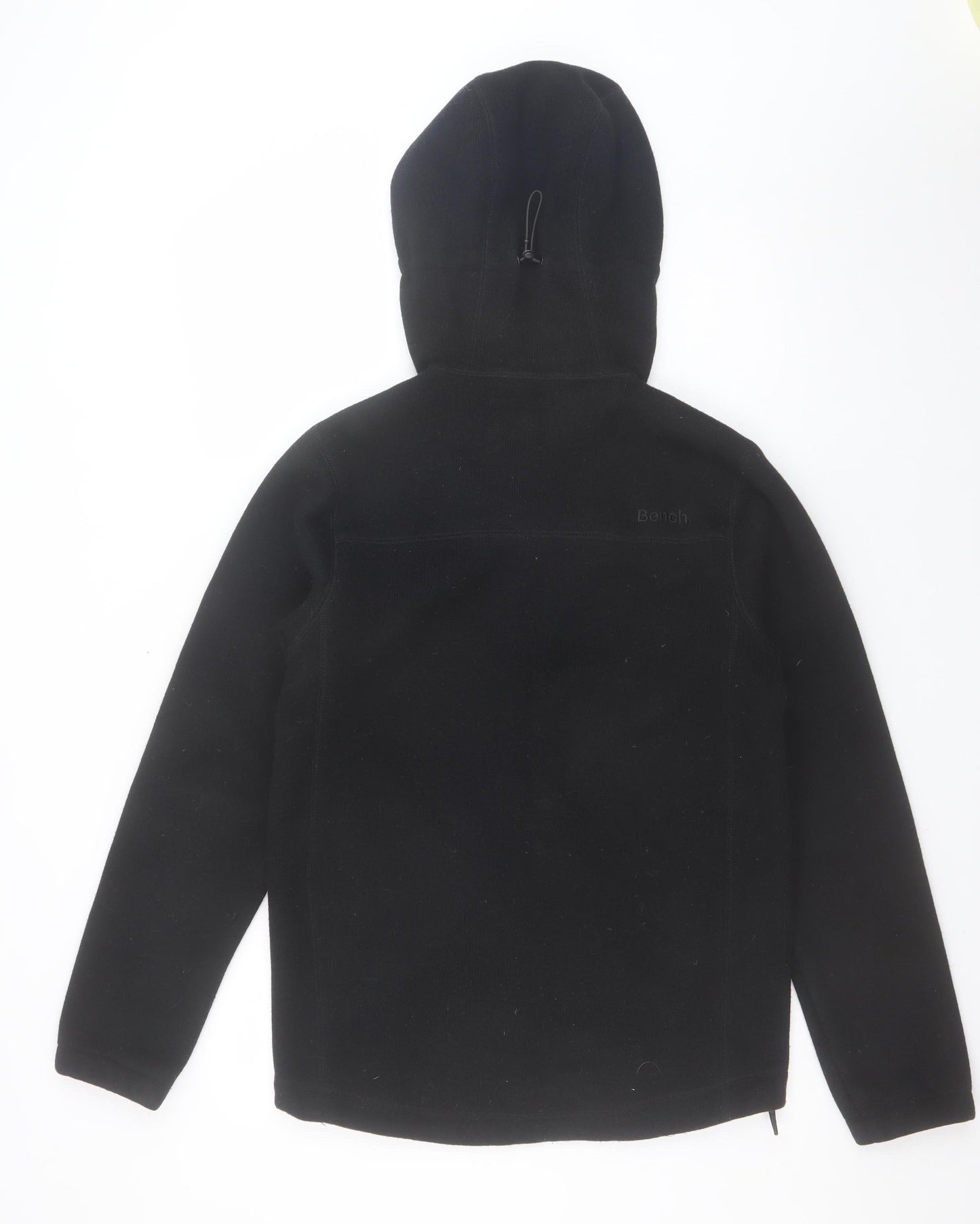 Mens UK Size S Bench Black Basic Jacket