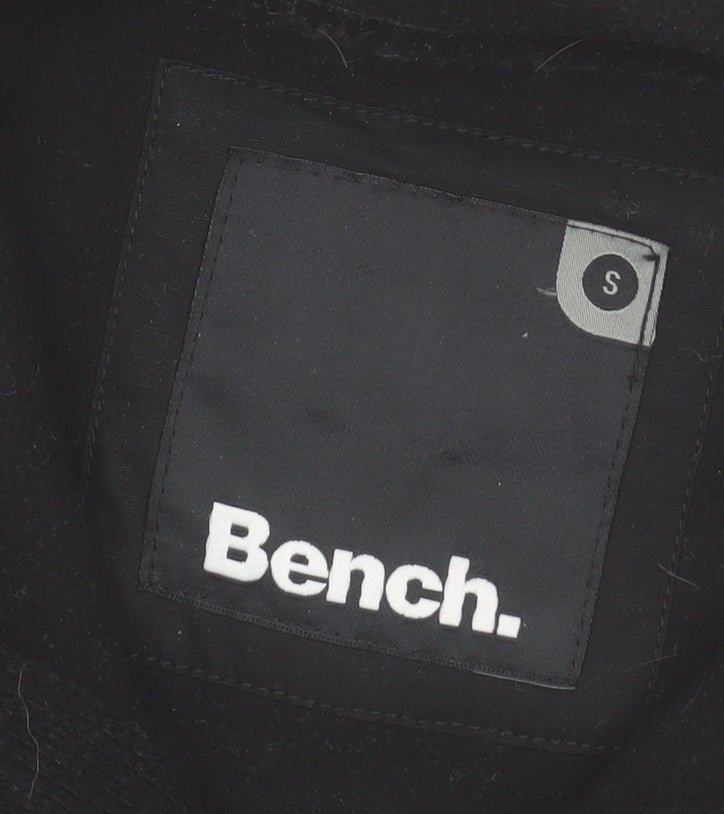 Mens UK Size S Bench Black Basic Jacket