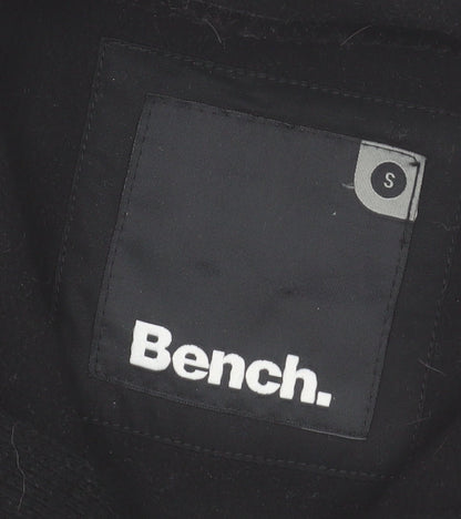 Mens UK Size S Bench Black Basic Jacket