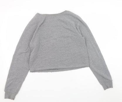 Womens UK Size S Gilly Hicks Grey Pullover Sweatshirt