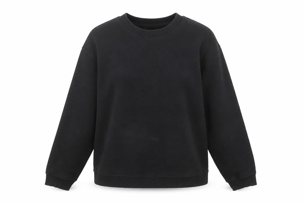 Womens UK Size L Zara Black Pullover Sweatshirt