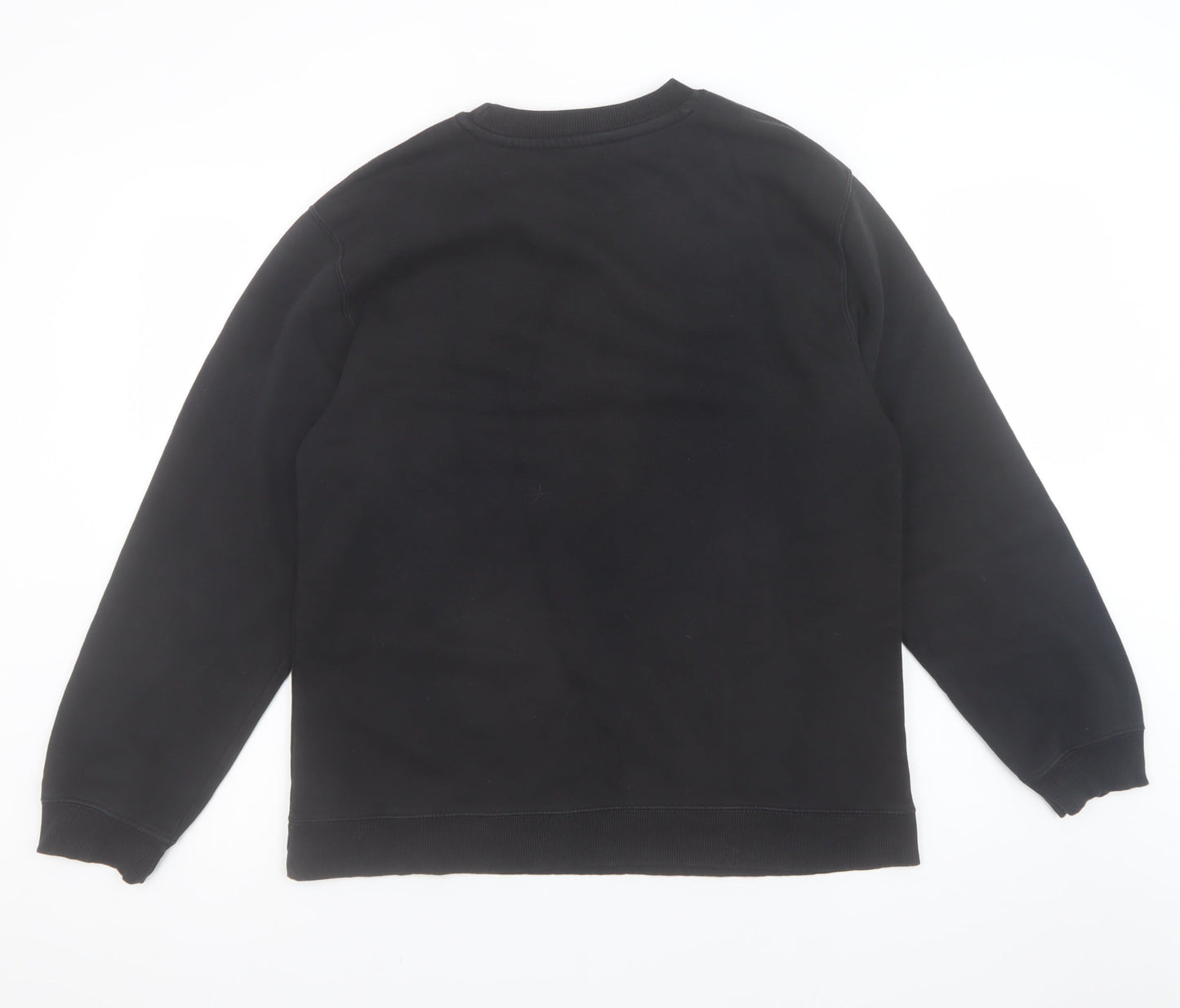 Womens UK Size L Zara Black Pullover Sweatshirt