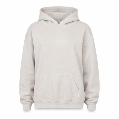 Womens UK Size S Missguided Beige Pullover Hoodie