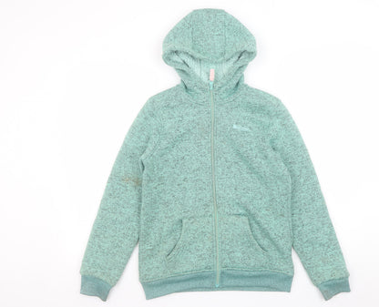 Girls UK Size 11-12 Years Mountain Warehouse Green Basic Jacket