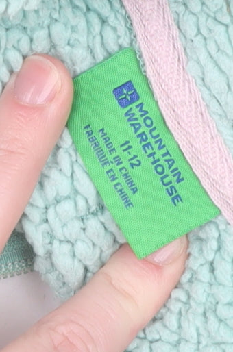 Girls UK Size 11-12 Years Mountain Warehouse Green Basic Jacket