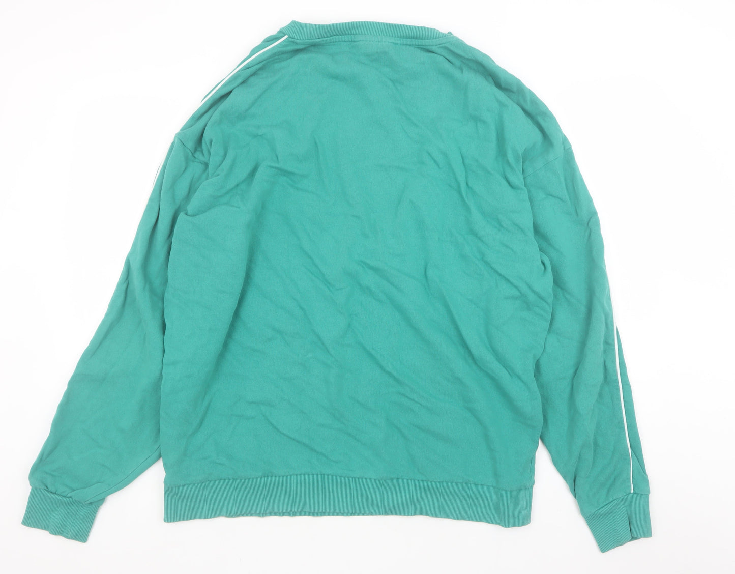Womens UK Size M Reclaimed Vintage Green Pullover Sweatshirt