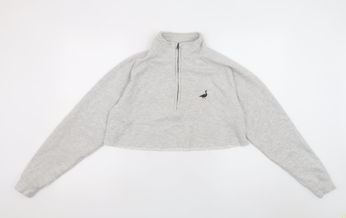 Womens UK Size S G&G Grey Pullover Sweatshirt