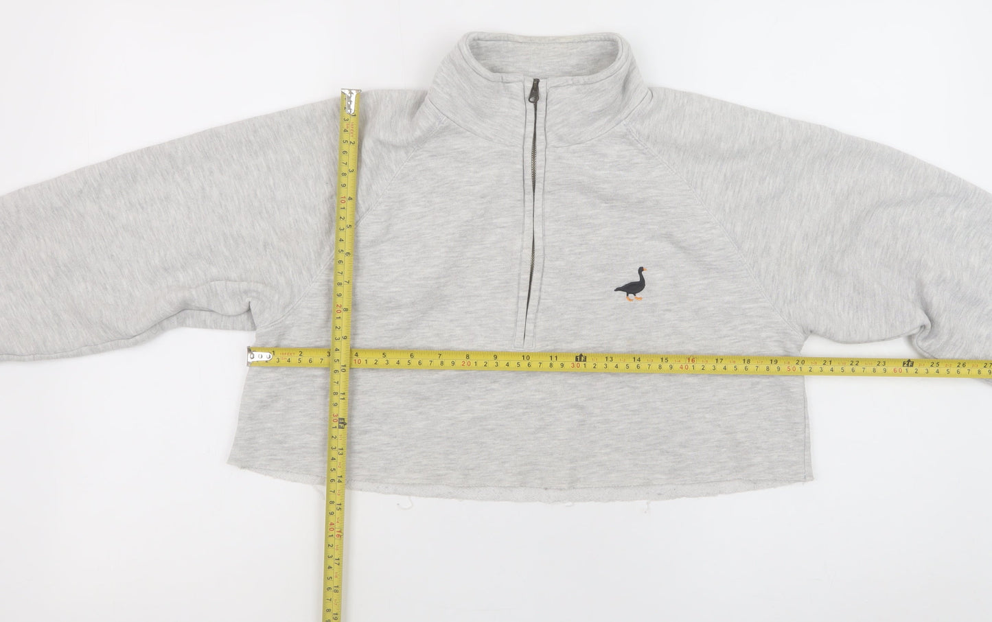 Womens UK Size S G&G Grey Pullover Sweatshirt