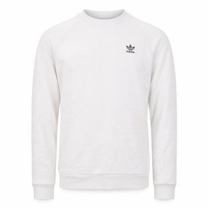 Mens UK Size S adidas White Pullover Sweatshirt