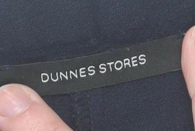 Womens UK Size 12 Dunnes Stores Regular Fit Business Casual Workwear Black Trous