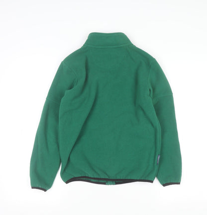 Ireland Boys Green Full Zip Fleece Sweatshirt 9-10 Years