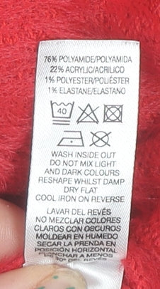 Girls UK Size 8-9 Years Dunnes Stores Red Pullover Jumper
