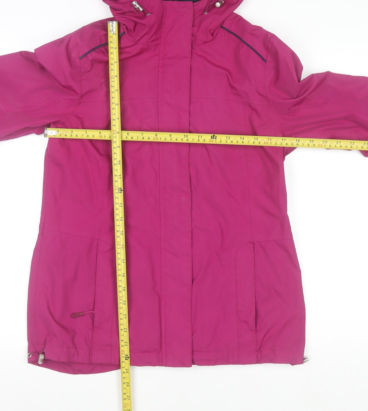 Womens UK Size 10 Ozark Trail Pink Rain Coat
