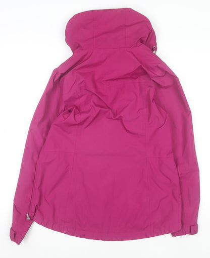 Womens UK Size 10 Ozark Trail Pink Rain Coat