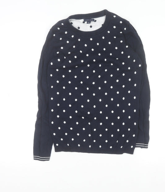 Boys UK Size XS Tommy Hilfiger Blue Pullover Jumper