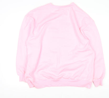 Womens UK Size 12 Savida Pink Pullover Sweatshirt