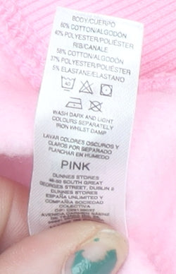 Womens UK Size 12 Savida Pink Pullover Sweatshirt