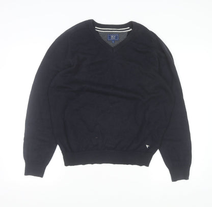 Mens UK Size M DG'S Drifter Black Pullover Jumper
